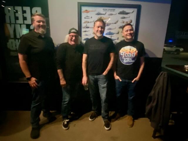 Unraveled before the show at Aviator Hangar Bar